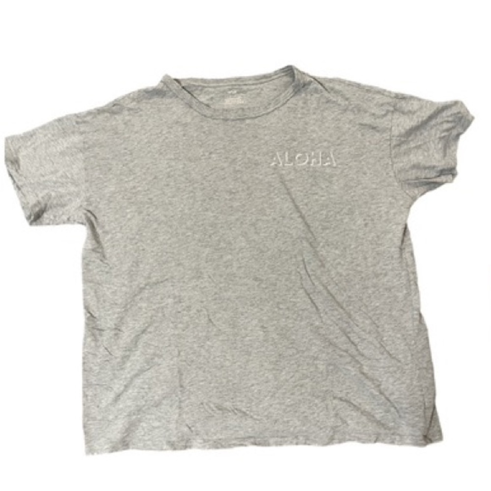 Gray aerie aloha t shirt